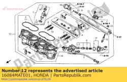 Aqui você pode pedir o nenhuma descrição disponível no momento em Honda , com o número da peça 16084MATE01:
