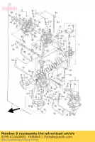 5DM1410A0000, Yamaha, startset yamaha fzs xjr 600 1000 1300 1998 1999 2000 2001 2002 2003 2004 2005 2006, Nieuw