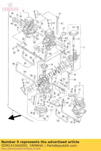 yamaha 5DM1410A0000 starter set - Bottom side