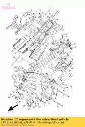 Aquí puede pedir perno, ajuste del motor de Yamaha , con el número de pieza 14B214950000: