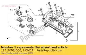 honda 12310MGJD00 nenhuma descrição disponível no momento - Lado inferior