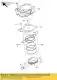 Piston-set-piston ksf450b8f Kawasaki 130080022