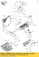 390620628, Kawasaki, refroidissement par tuyau, air race kawasaki zx6r ninja r p zx 6r abs zx600 zx636 636 se 600 , Nouveau