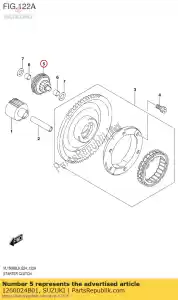 suzuki 1260024B01 conjunto limitador, st - Lado inferior