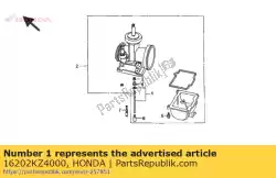 Aqui você pode pedir o nenhuma descrição disponível no momento em Honda , com o número da peça 16202KZ4000: