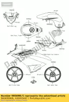 560690868, Kawasaki, modello, serbatoio carburante, lh kawasaki zx6r ninja r zx 6r 600 , Nuovo