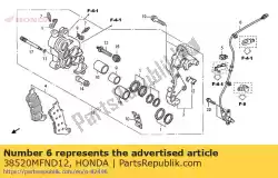Here you can order the sensor wheel,spd. From Honda, with part number 38520MFND12: