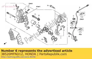 Honda 38520MFND12 sensor wheel,spd. - Bottom side