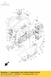 Here you can order the fuel tank comp. From Yamaha, with part number 5LVY24101001: