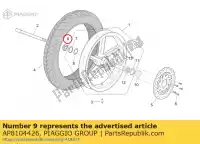 AP8104426, Piaggio Group, Kilometerteller versnelling aprilia  scarabeo 125 150 200 250 1999 2000 2001 2002 2003 2004 2005 2006 2007, Nieuw