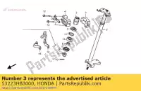 53223HB3000, Honda, holder,steering s honda trx ex  trx300ex fourtrax sporttrax sportrax 300 , New