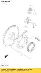 Here you can order the gear,strt idle from Suzuki, with part number 1261138A01: