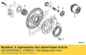 Honda 28126HN0A01 frizione, a senso unico - Il fondo