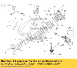 Aprilia B044550, Instandhaltung, OEM: Aprilia B044550