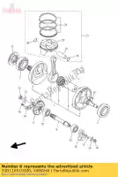 33D116510300, Yamaha, pr?t ??cz?cy yamaha  wr yz 450 2010 2011 2012 2013 2014 2015 2016 2017 2018 2019 2020, Nowy