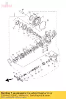 22U461530000, Yamaha, colarinho guia yamaha  xv xvs 535 650 1988 1989 1990 1991 1992 1993 1995 1996 1997 1998 1999 2000 2001 2002 2004 2005 2006 2017 2018, Novo