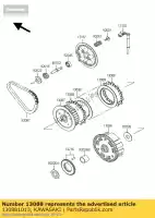 130881013, Kawasaki, plaatwrijving z1000-k1 kawasaki el en er gpx gpz kle klr ltd zz r 250 252 450 500 750 900 1985 1986 1987 1988 1989 1990 1991 1992 1993 1994 1995 1996 1997 1998 1999 2000 2001 2002 2003 2004 2005 2006 2007, Nieuw