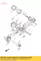 1RC116560000, Yamaha, plane bearing, connecting rod yamaha  mt xsr 660 690 700 850 890 900 2014 2015 2016 2017 2018 2019 2020 2021, New