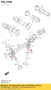 Suzuki 0928906003 seal,oil - Bottom side