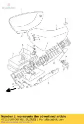 Here you can order the cover comp,fram from Suzuki, with part number 4711010F00YM6: