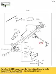 Here you can order the harness,grip heater kle650cbf from Kawasaki, with part number 260310971: