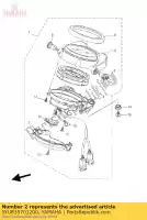 5YU835701200, Yamaha, compteur de vitesse assy yamaha mt 1670 2006 2007 2008 2009, Nouveau