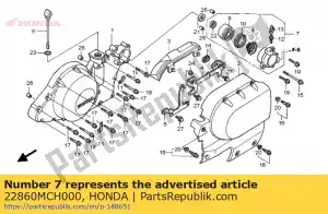 honda 22860MCH000 cilinderassemblage, koppelingsslaaf - Onderkant