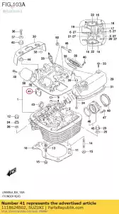 suzuki 1118624B02 separator, olej - Dół