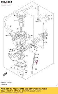 suzuki 1327133C00 spring - Bottom side