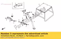 50500GC4830, Honda, stoisko komp., g?ówne honda cr  r r2 cr80r 80 , Nowy