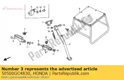 Qui puoi ordinare stand comp., principale da Honda , con numero parte 50500GC4830: