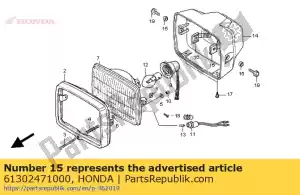Honda 61302471000 collar, estuche de faro - Lado inferior