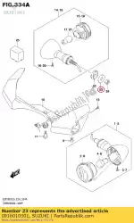 Here you can order the washer,10. 5x30x from Suzuki, with part number 0916010501: