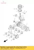 14B116560000, Yamaha, plane bearing, connecting rod yamaha yzf r 1000 2009 2010 2011 2012 2013 2014, New