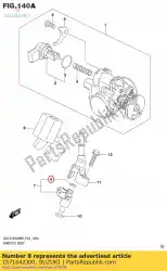 Here you can order the o ring from Suzuki, with part number 1571642J00: