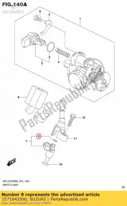 suzuki 1571642J00 o ring - Bottom side