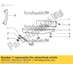 Here you can order the seat from Piaggio Group, with part number 565639: