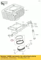 130080580, Kawasaki, 01 ring-set-piston kawasaki  230 2020 2021, New