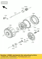 130881089, Kawasaki, plate-friction kawasaki kx  r m j f kx250 250 , New