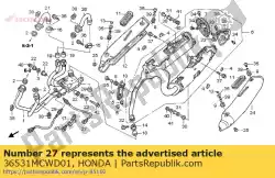 Qui puoi ordinare sensore, ossigeno (12) da Honda , con numero parte 36531MCWD01: