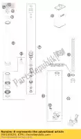 95010052S, KTM, molla 2,2 n / mm impostata gasgas husqvarna ktm  sx sxs 0 5 50 2012 2014 2015 2016 2017 2020 2021 2022, Nuovo