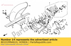 Tutaj możesz zamówić brak opisu w tej chwili od Honda , z numerem części 80101MN4610: