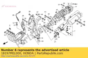 Honda 18197MEL000 ?o?ysko, np. zawór - Dół