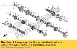 Tutaj możesz zamówić bieg, c-5 od Honda , z numerem części 23501MFGD00: