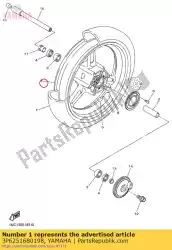 Aquí puede pedir rueda de fundición, delantera de Yamaha , con el número de pieza 3P6251680198: