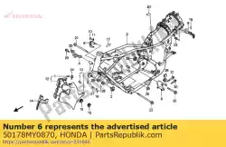 Aquí puede pedir no hay descripción disponible en este momento de Honda , con el número de pieza 50178MY0870: