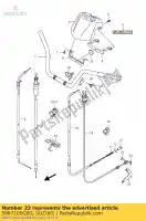 5887105G00, Suzuki, colchete, reverso suzuki lt f lt z 250 2002 2003 2004 2005 2006 2007 2008 2009 2010 2011 2012 2014, Novo