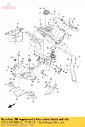 Here you can order the pipe, fuel 1 from Yamaha, with part number 2CR139710000: