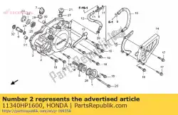 Qui puoi ordinare nessuna descrizione disponibile da Honda , con numero parte 11340HP1600: