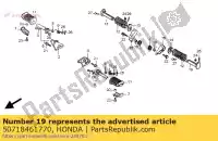 50718461770, Honda, Bar, l. passo del passeggero honda cmx rebel c ca  ca125 cmx250c 250 125 , Nuovo